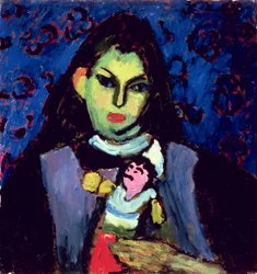 Ragazza con Bambola, 1910